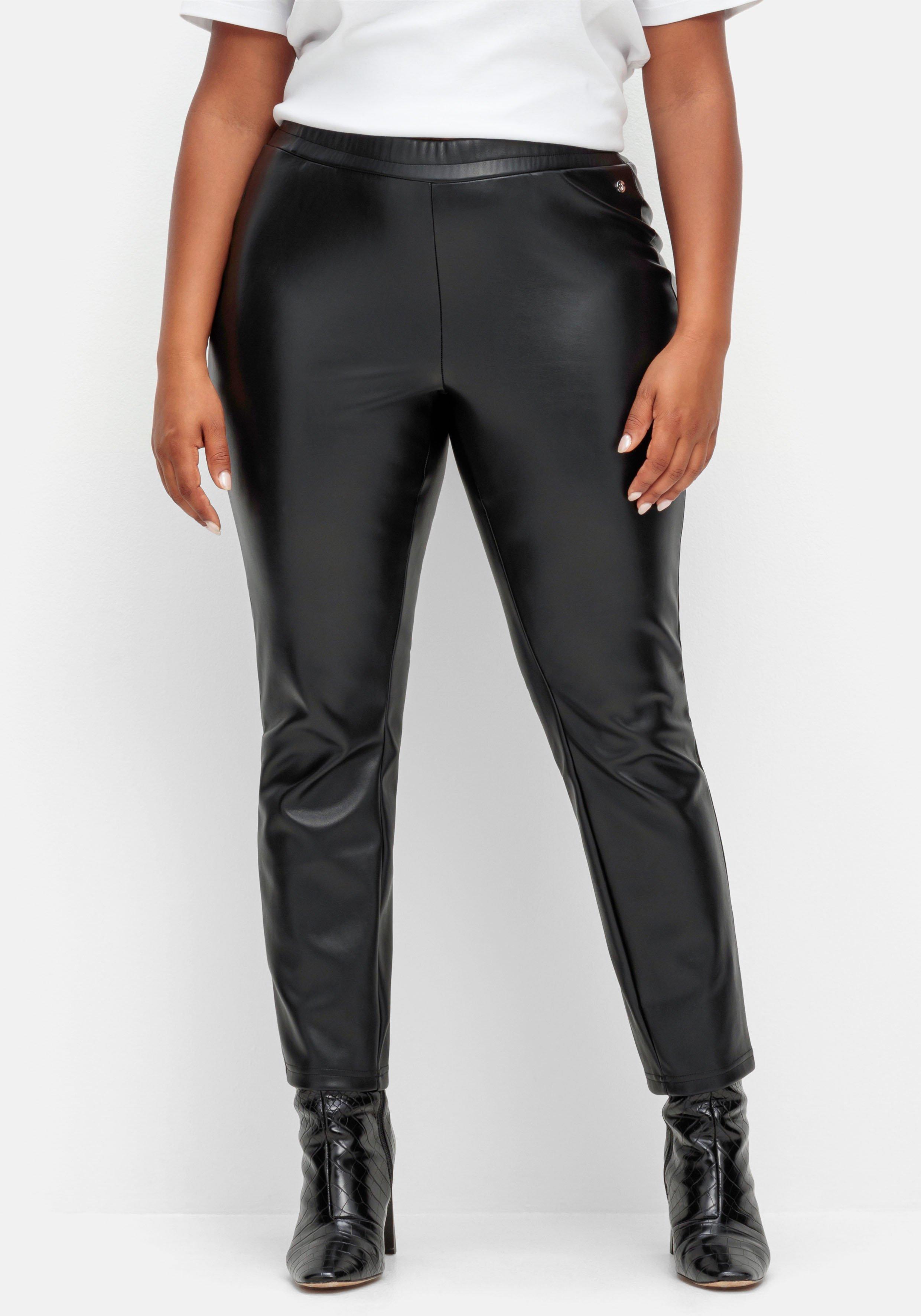Leggings mit glänzender Beschichtung