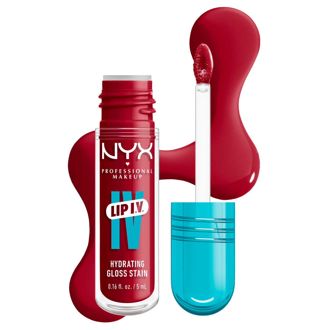 NYX Professional Makeup  Lip I.V. - Lip Gloss Stain Hidratante