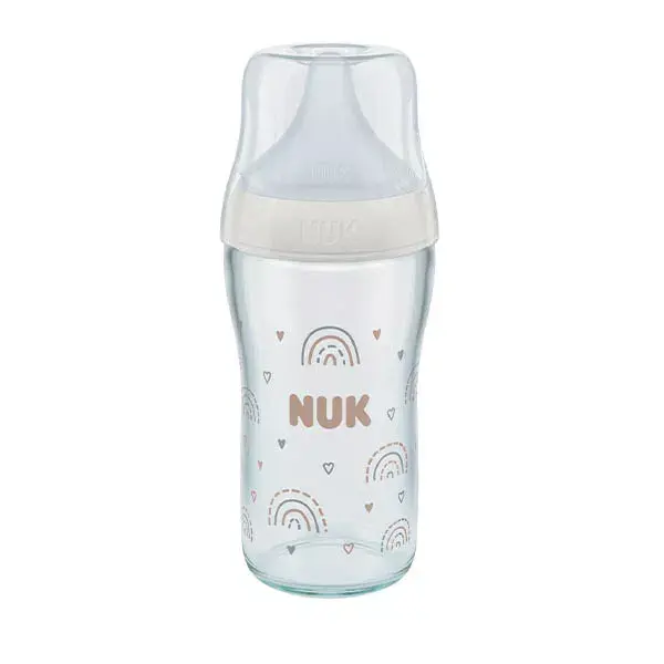 Mamadeira Nuk Perfect Match de Vidro 230ml