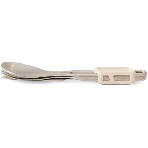 Couvert randonnée SEA TO SUMMIT DETOUR STAINLESS STEEL CUTLERY SET 3PC
