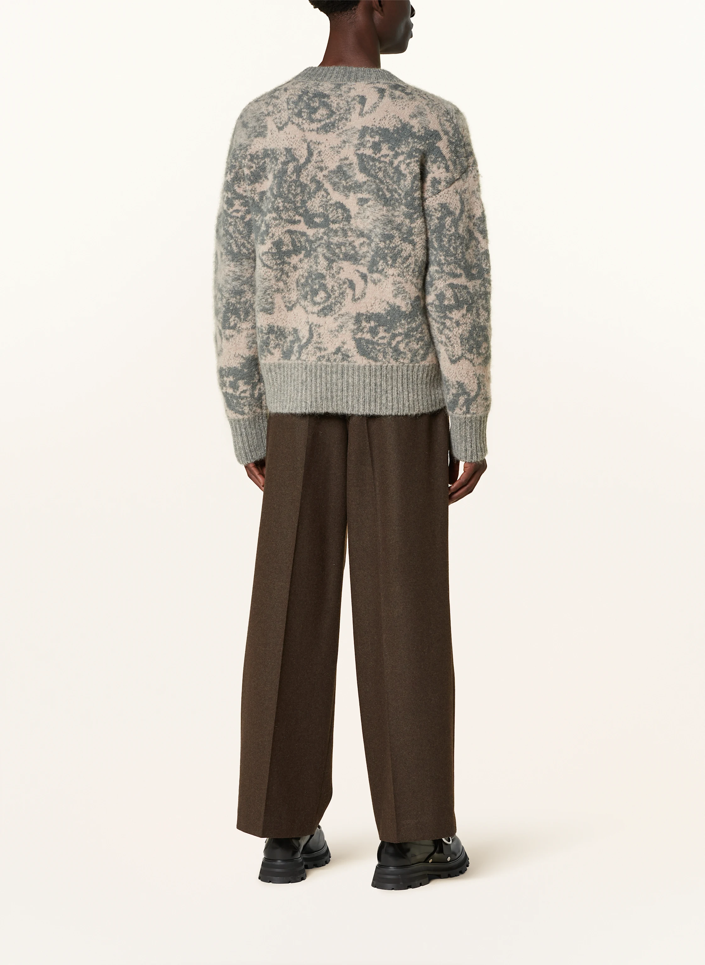 AMI PARIS Pullover mit Alpaka und Mohair
