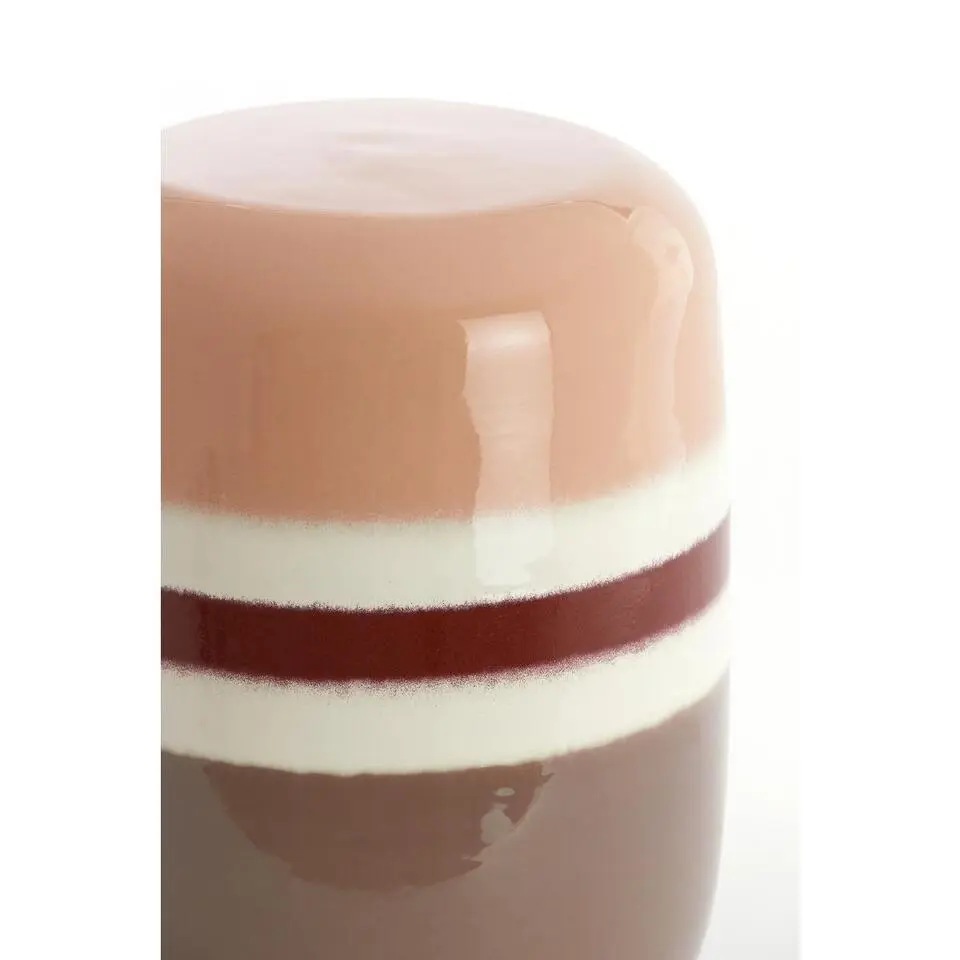 Bijzettafel Franca - Multicolor - Ø34cm