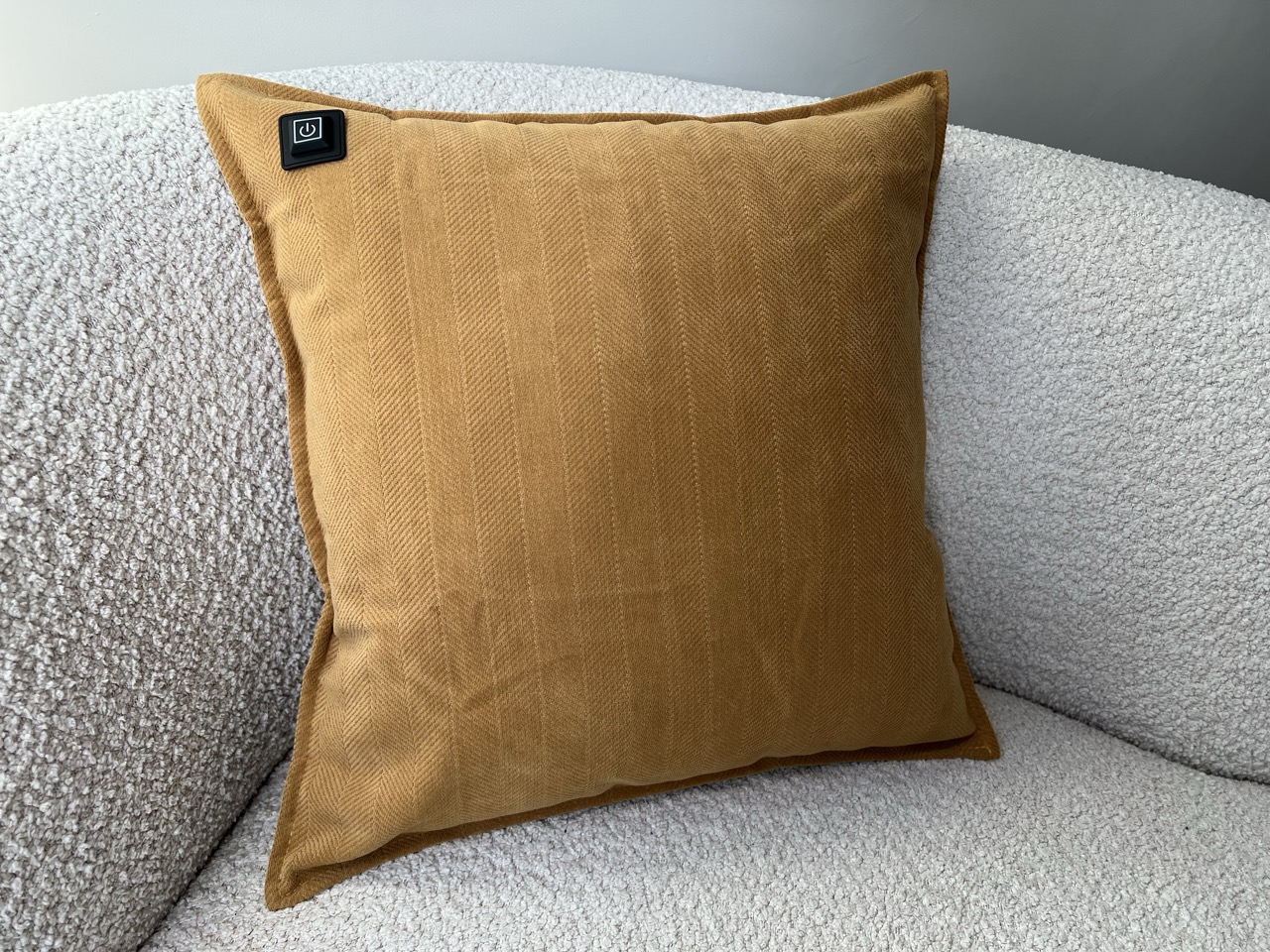 Warmpi Chenille warmtekussen - Oker