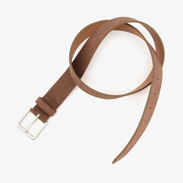 Heren riem cognac