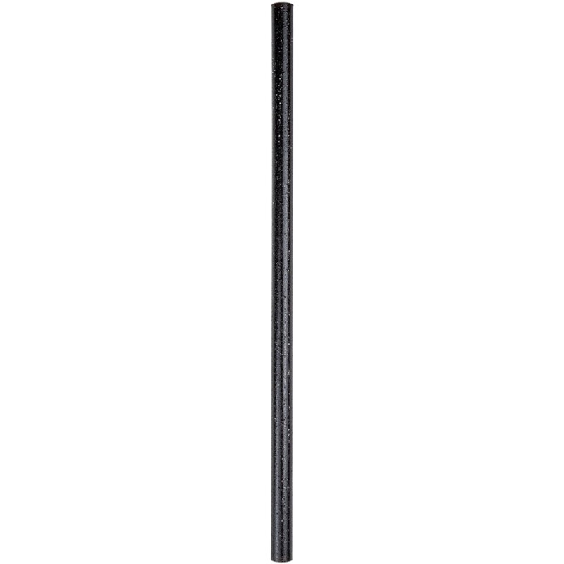 Refork Trinkhalme Regular, schwarz, 100 Stück