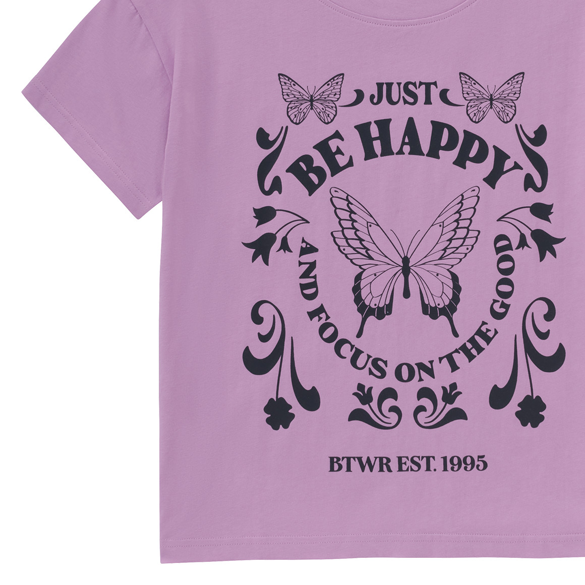 Beatwear Mädchen T-Shirt mit Print helllila