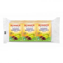 Bonner Rozijnen naturel 3-pack