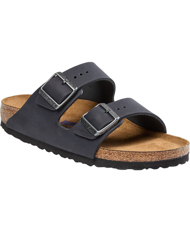 Birkenstock Arizona Soft Footbed Oiled Leather Black