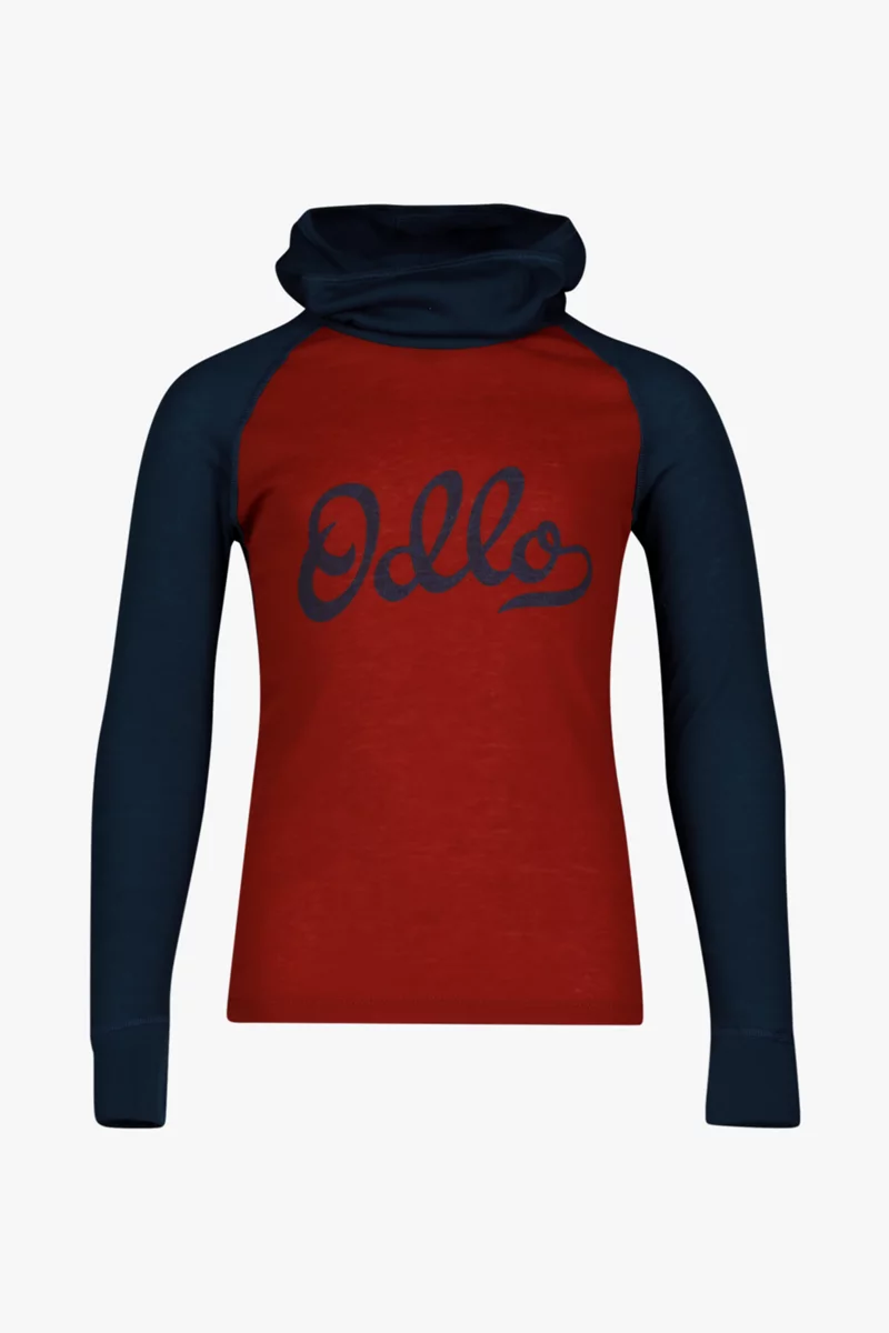 Odlo Active Warm ECO Hood Kinder Thermo Longsleeve