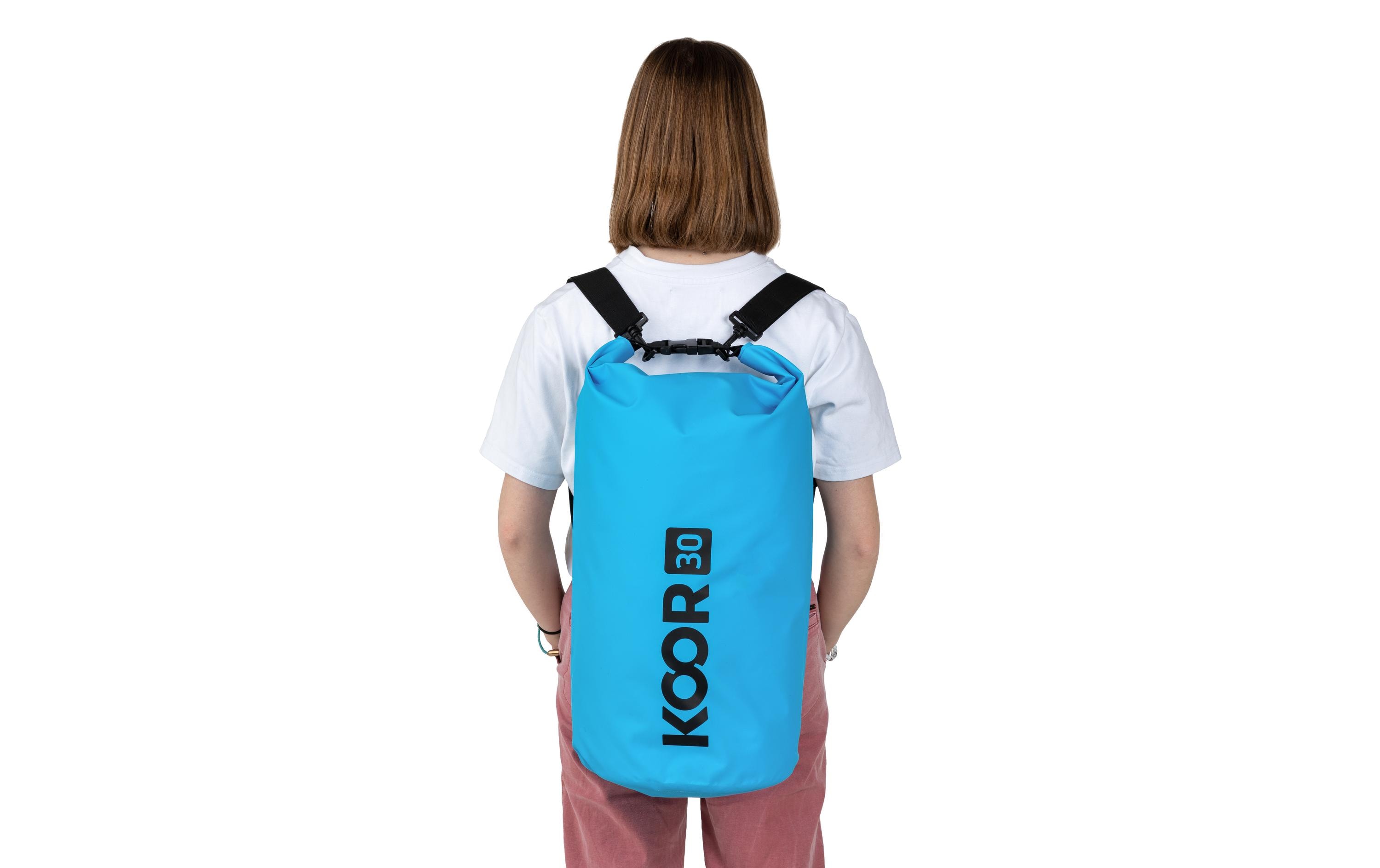 Dry Bag Zaaino Blau 30 lWasserdichter Schwimmsack