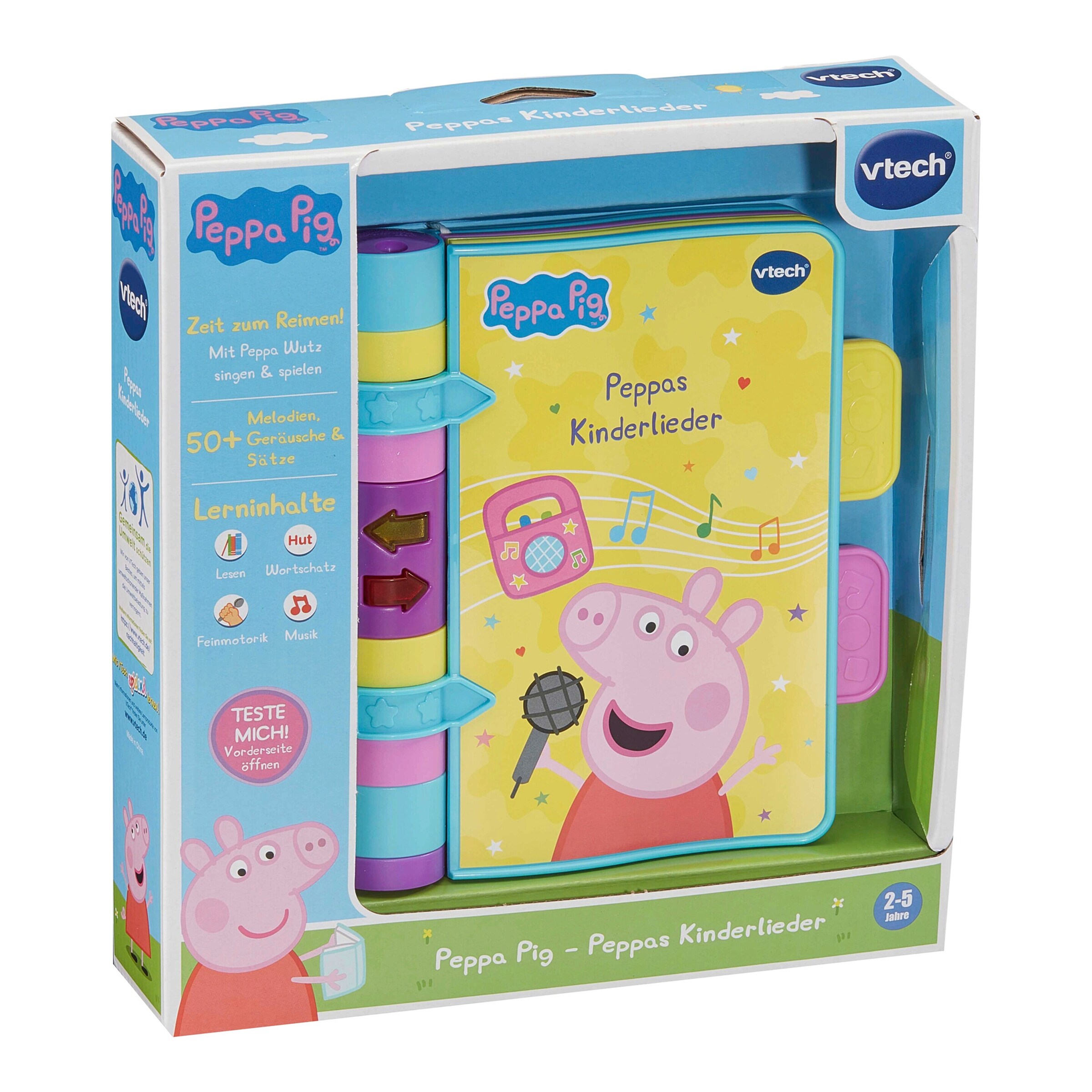 Vtech - Peppa Pig Lernspielbuch Peppas Kinderlieder