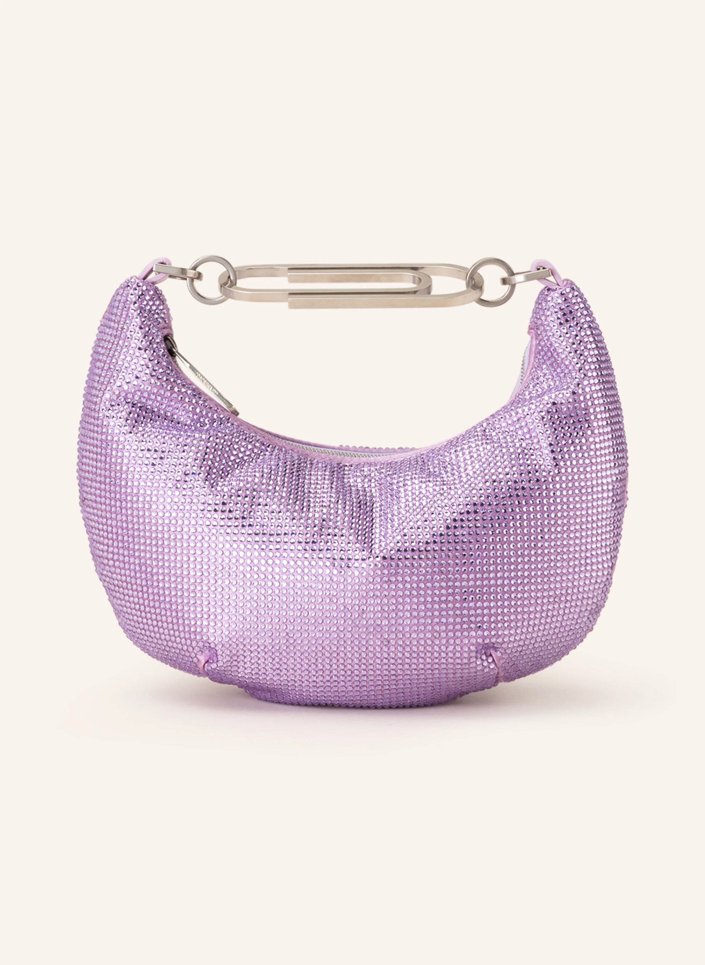 Off-White Hobo-Bag mit Schmucksteinen
