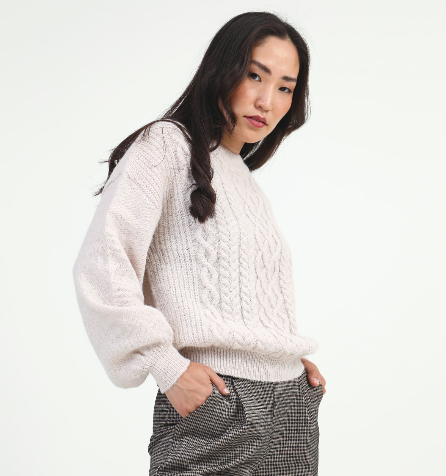 Trui beige