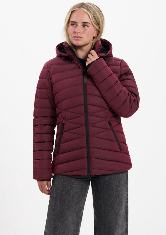 Kjelvik - Yvon - Outdoorjas - Burgundy