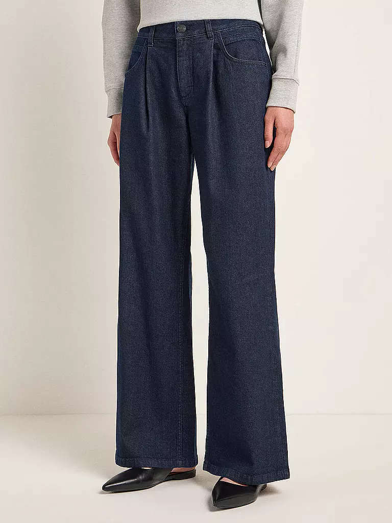 LANIUS Jeans Wide Fit dunkelblau