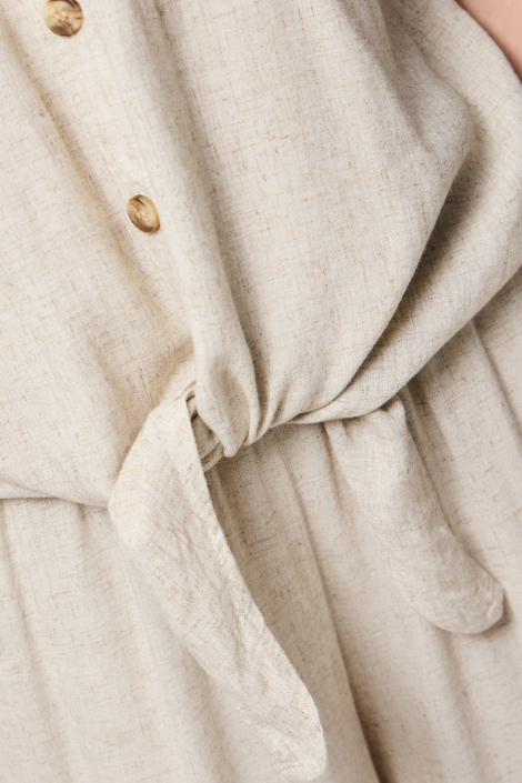 Pieces beige dames blouse