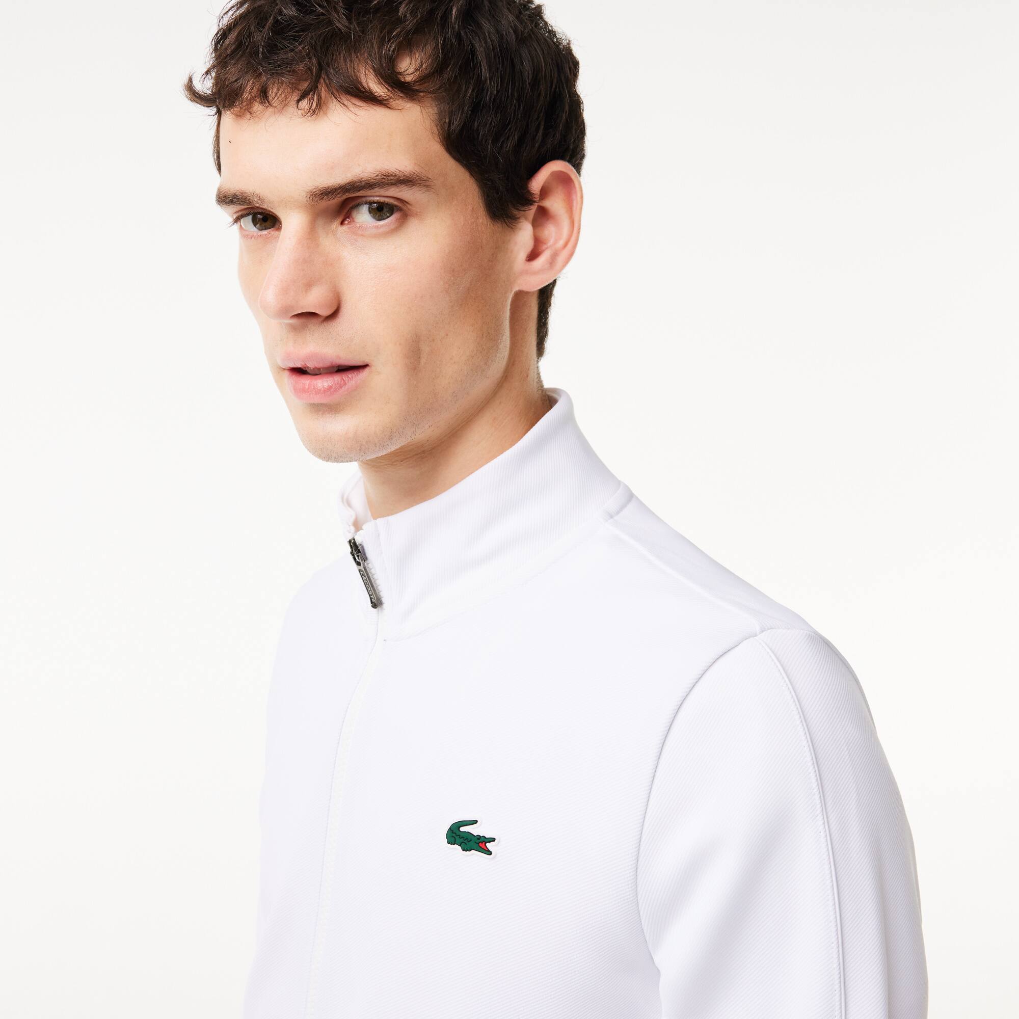 Tennis-Sweatshirt aus recycelten Fasern Sweatshirts - Weiss - Lacoste - Herren