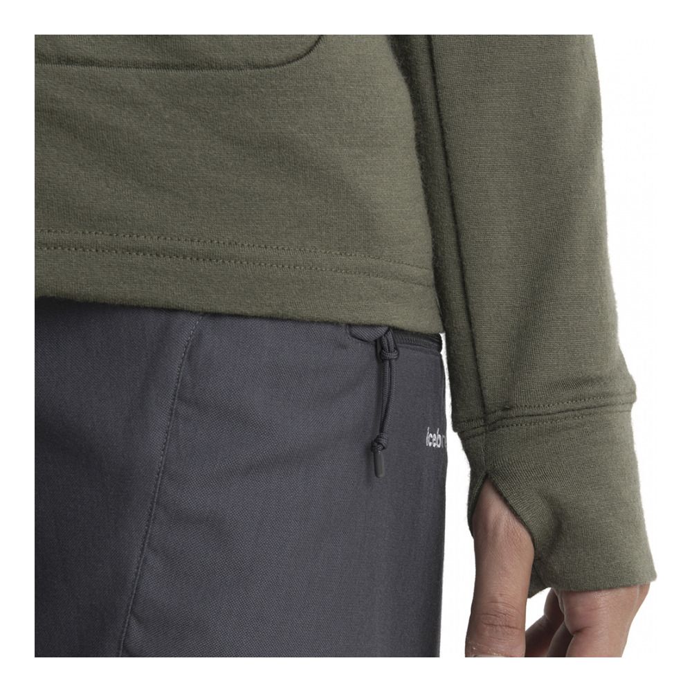 Icebreaker QUANTUM III - Sweat Femme loden