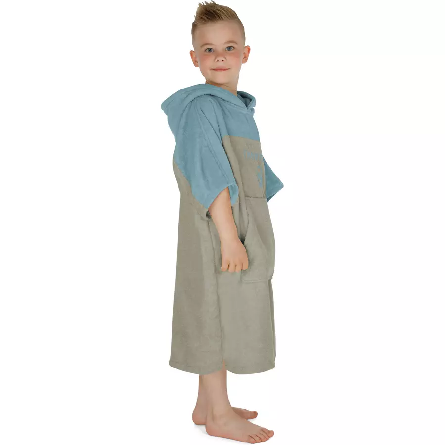 normani Kinder Badeponcho Puwai Hellblau