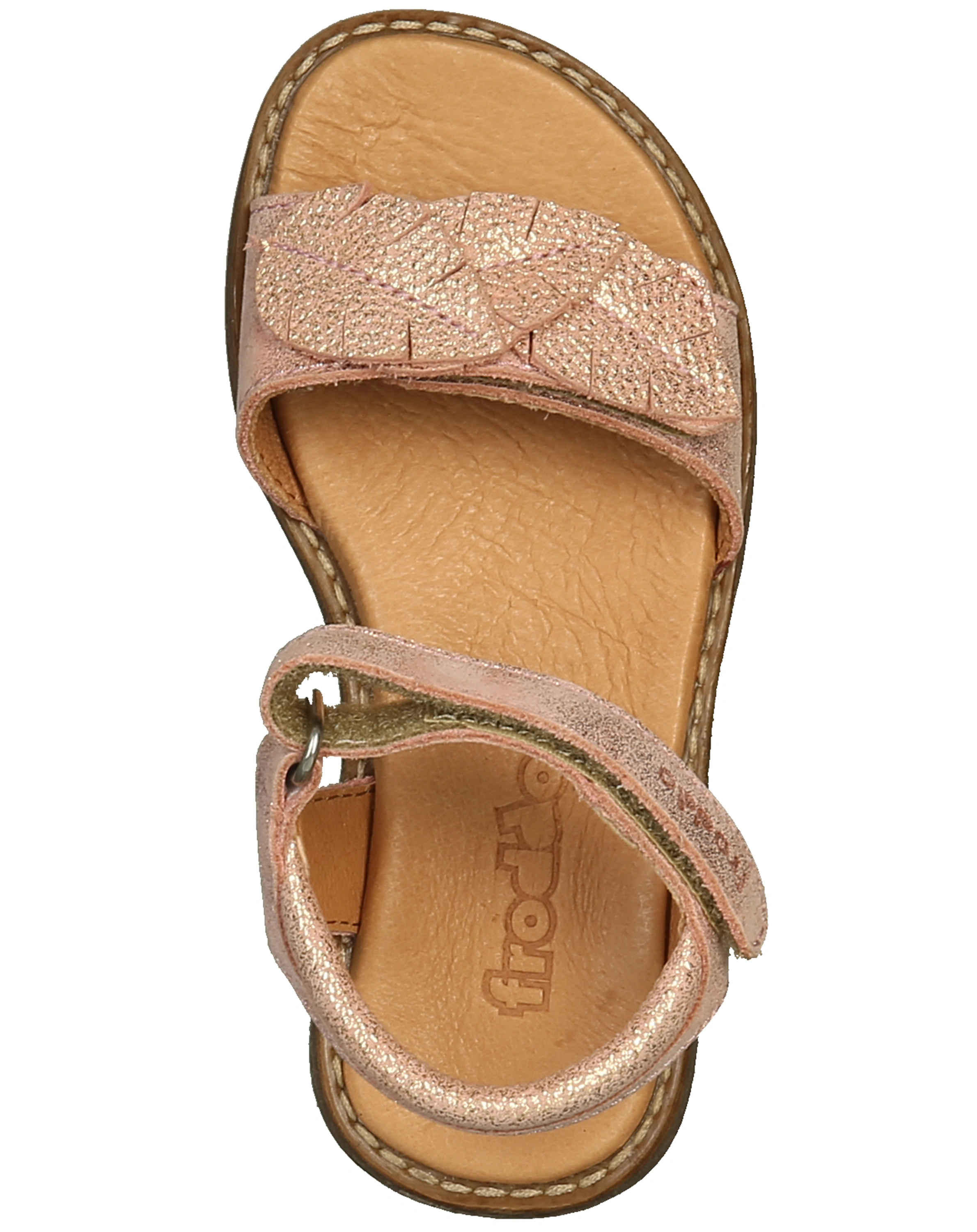 Sandale LORE LEAVES in pink shine