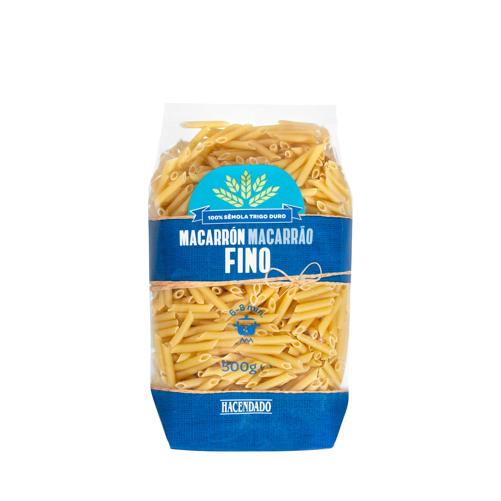 Macaronis fins Hacendado