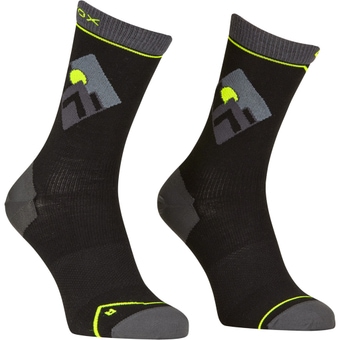 Ortovox Alpine Light Comp Mid Socken Black Raven Herren