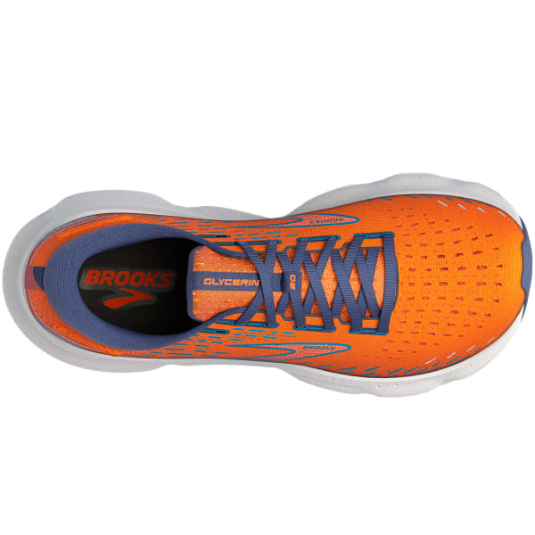 Chaussure running BROOKS GLYCERIN 20 ORANGE/CROWN BLUE/BLUE