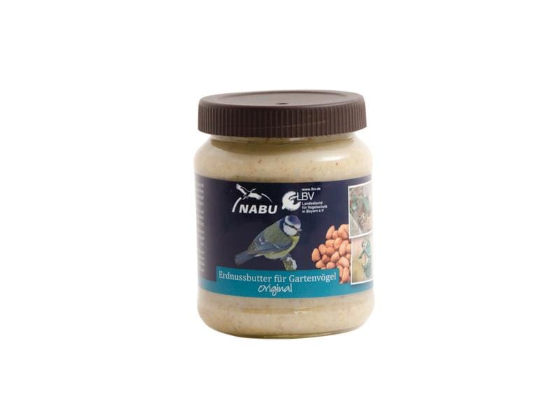 CJ Wildlife Wintervogelfutter Erdnussbutter Original Erdnussfutter aus dem Glas