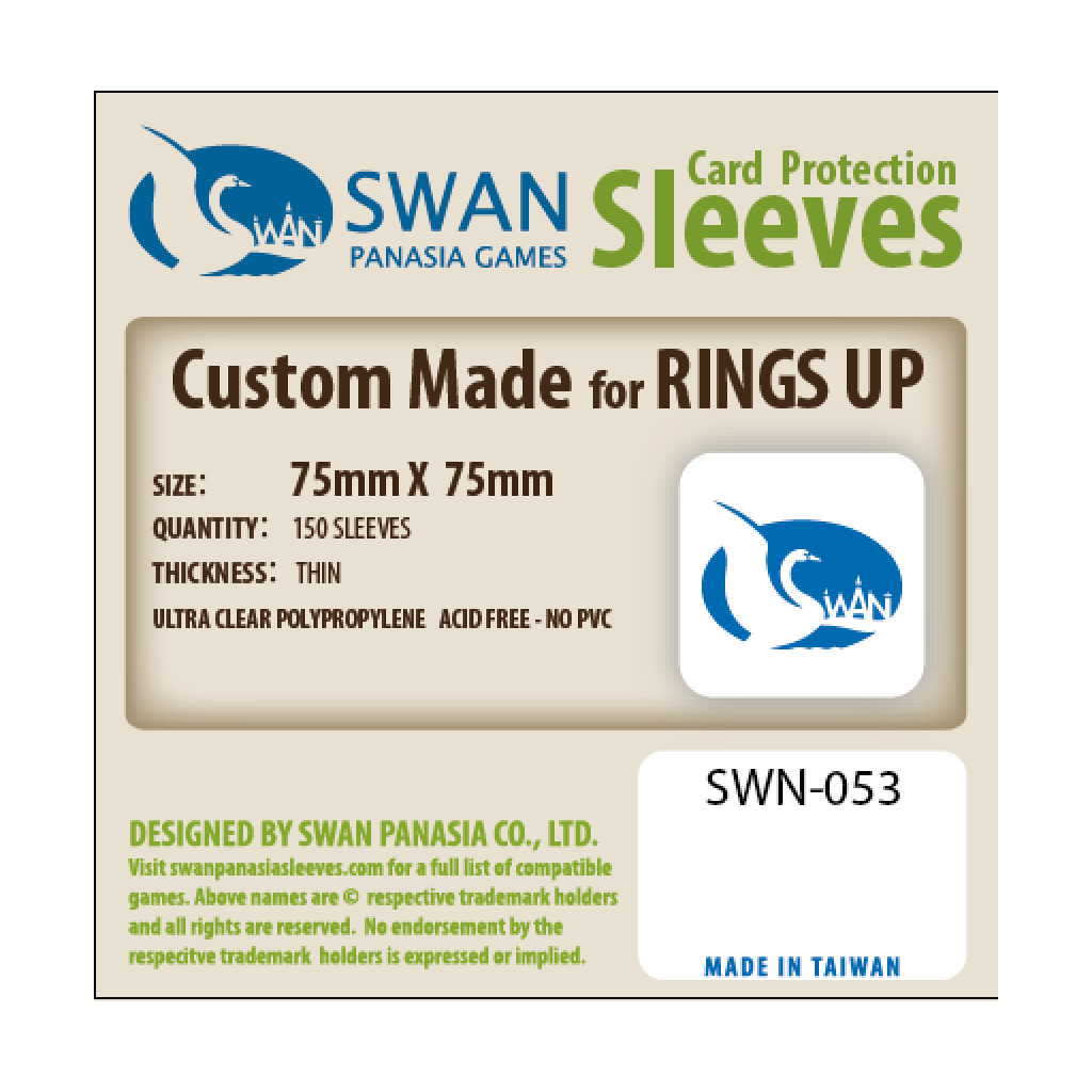 Swan Panasia - Card Sleeves Standard - 75x75mm - 150p
