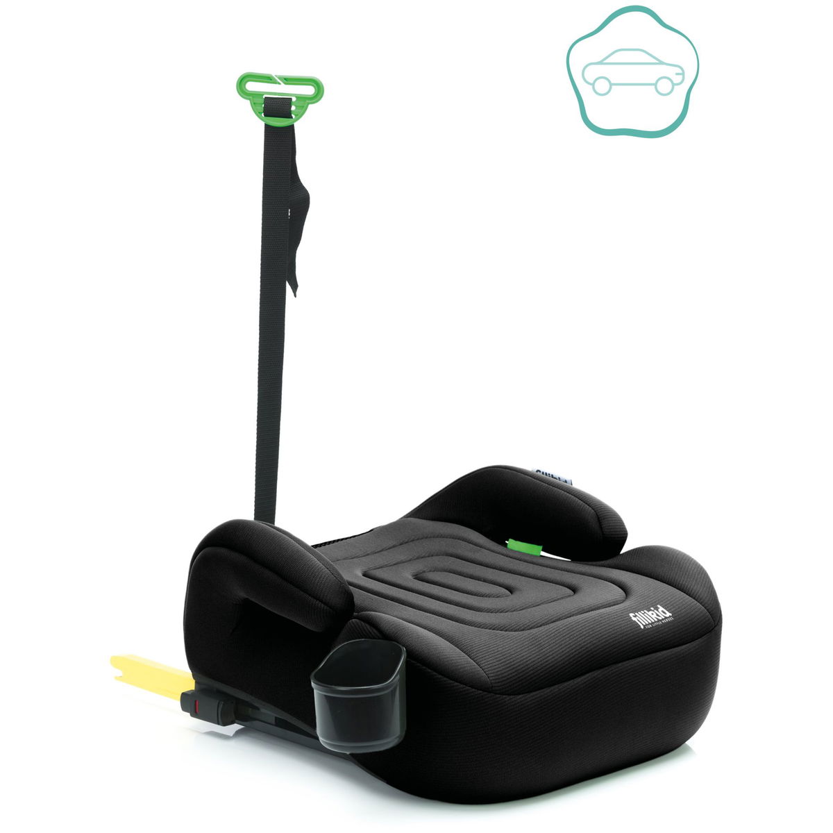 fillikidfillikid   Sitzerhöhung Flip Deluxe Auto schwarz
