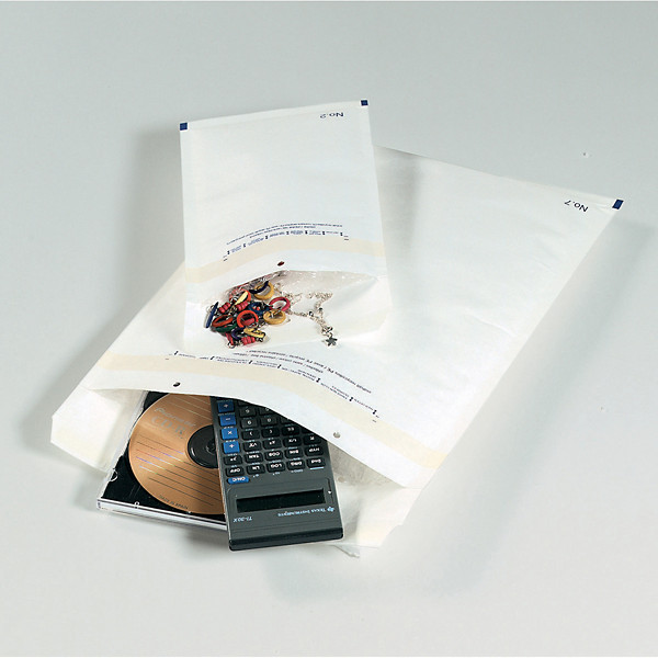 100 pochettes bulles 90 g antichocs 210 x 335 mm GPV coloris blanc, le lot