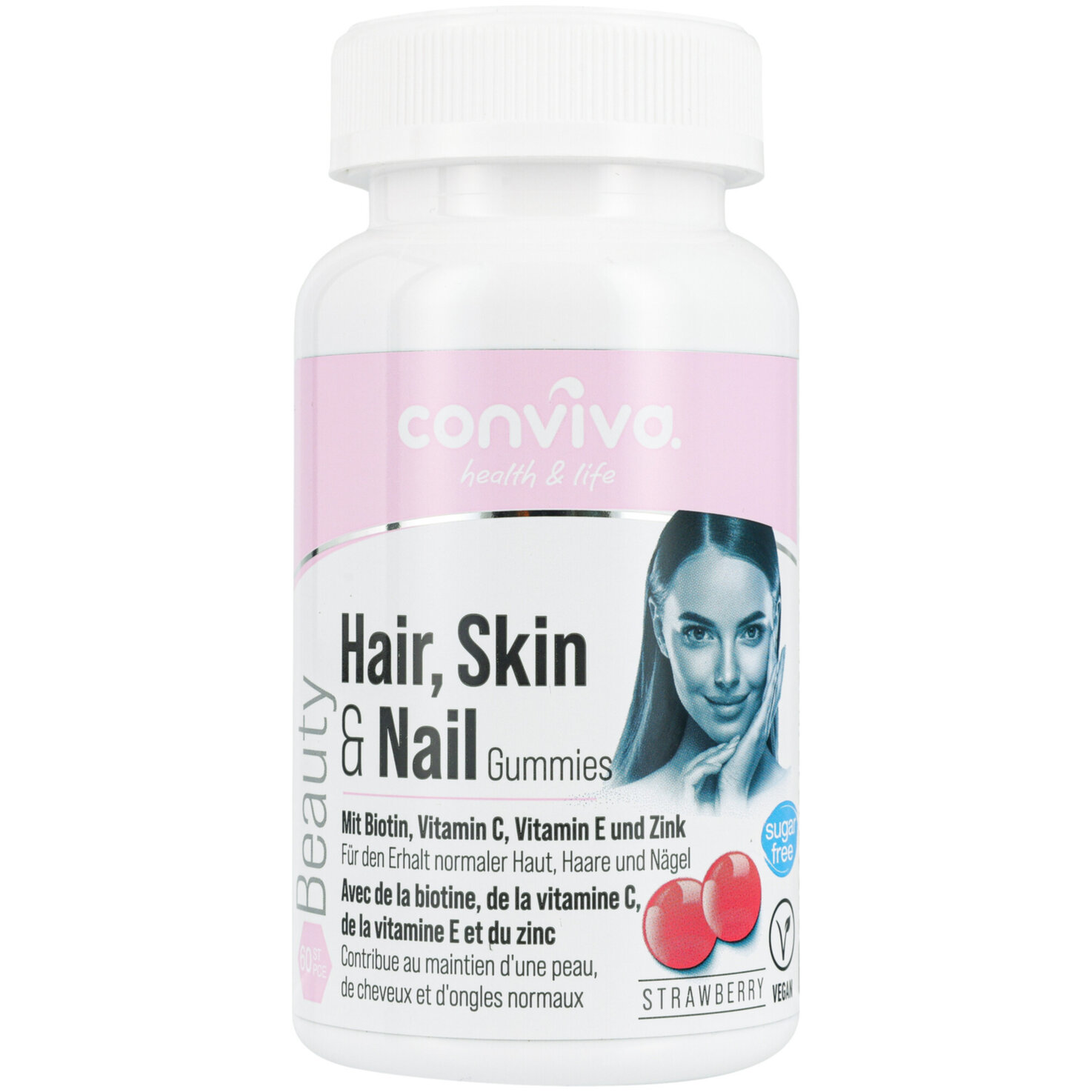 conviva Beauty Hair Skin & Nail Gummies
