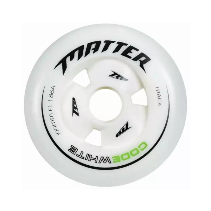 Roue roller en ligne METTER Code White 100mm F1 86a, Pcs.