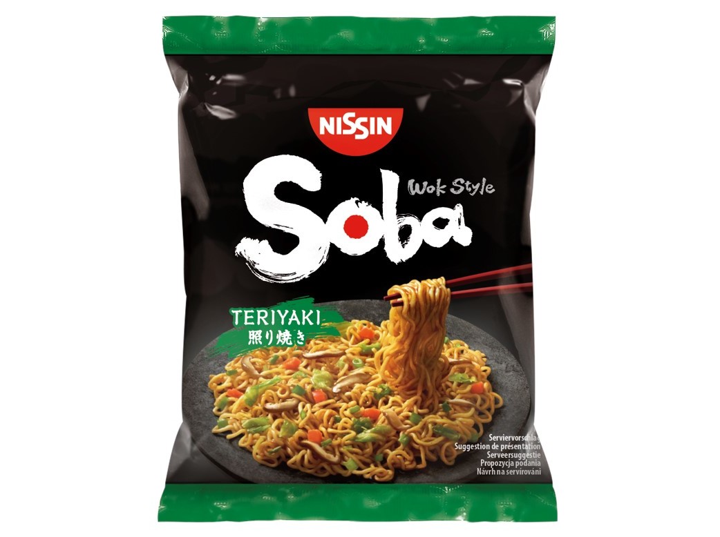 SOBA NISSIN NOODLES TERIYAKI 110G