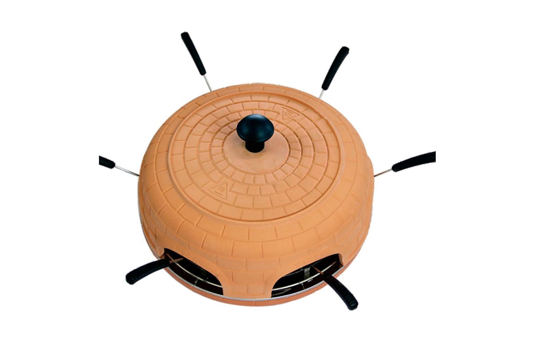 Pizzaofen Mini für 6 PersonenPizza-Dom aus Terracotta