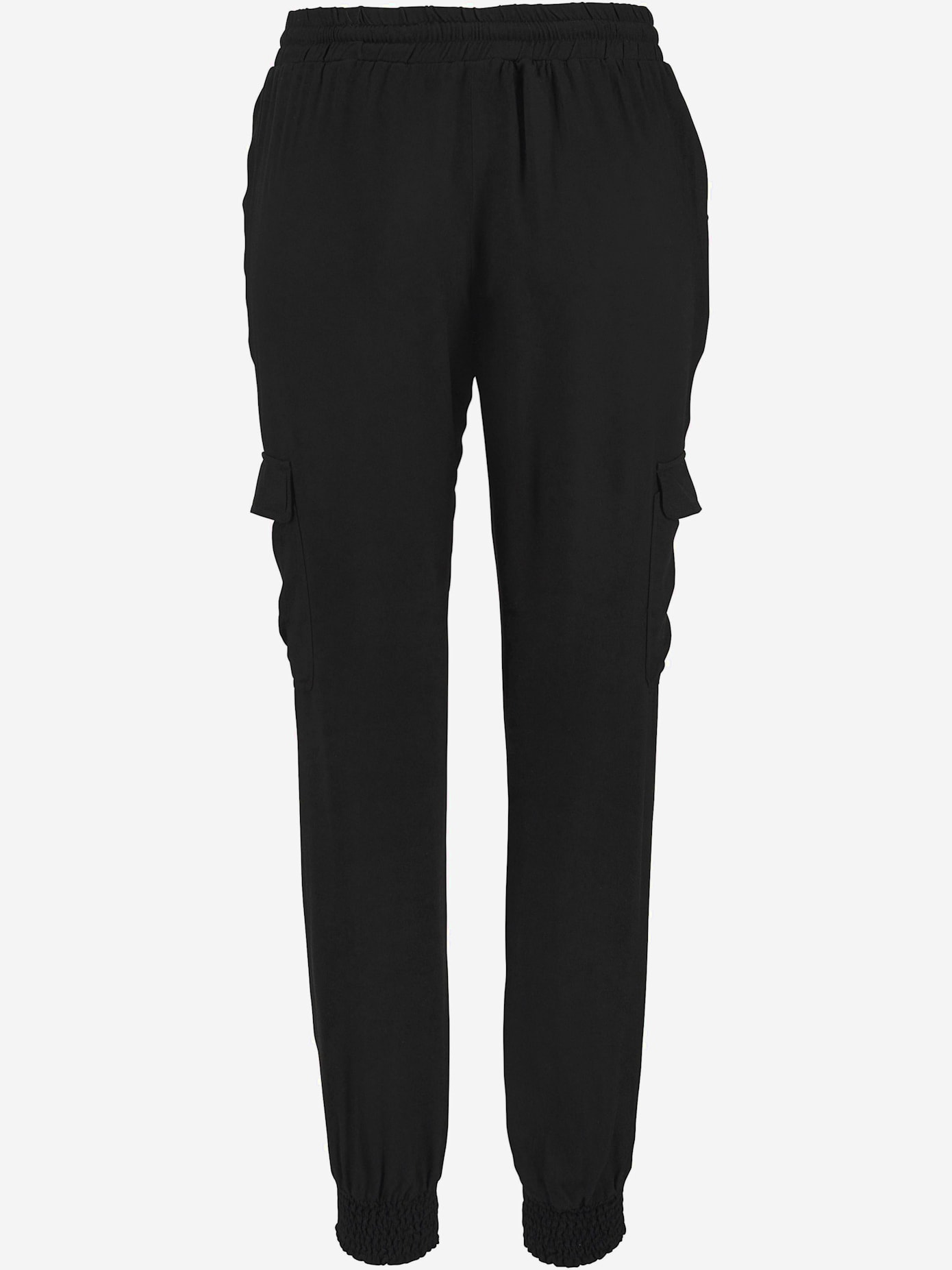 Pantalon ceinture smockée élastique et coulisse
