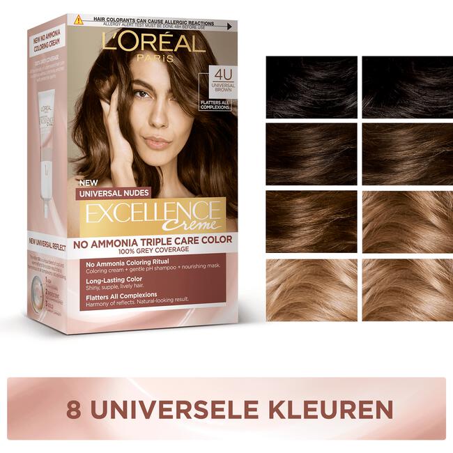 L'Oréal Paris Excellence Universal Nudes Permanente Haarverf 9U Zeer Lichtblond