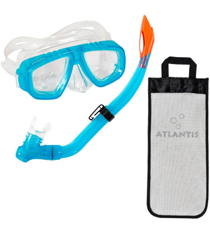 Atlantis Bimini Turquoise Snorkelset