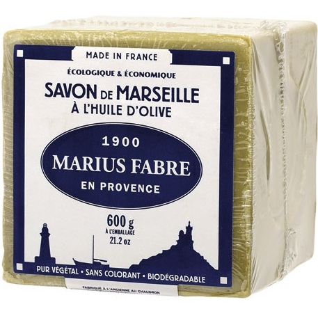 Savon de Marseille à l'huile d'olive - cube 600g