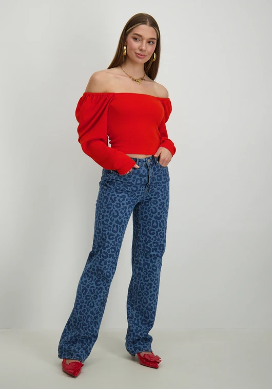Vero moda Tessa jeans leopard 10333902