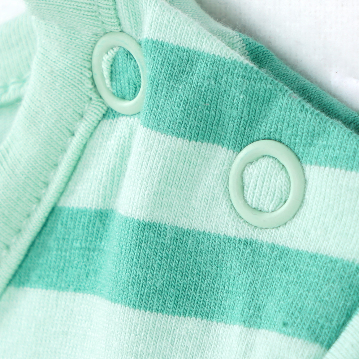 Topomini Baby T-Shirt mit Seepferdchen-Motiv hellgrün / grün