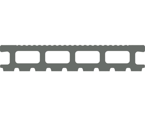 Konsta WPC vlonderset grijs 9 m² incl. WPC vlonderplanken, onderconstructie en bevestigingsmateriaal