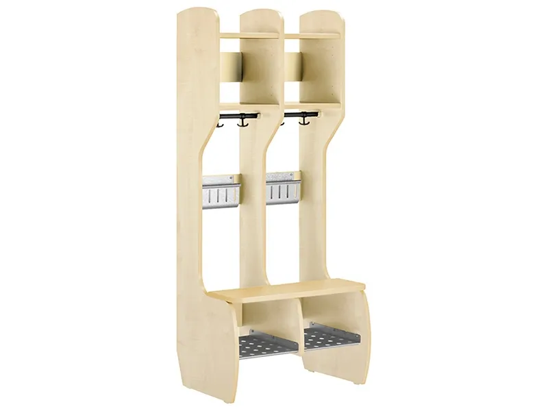 Garderobe Måns hel 3 pladser birk