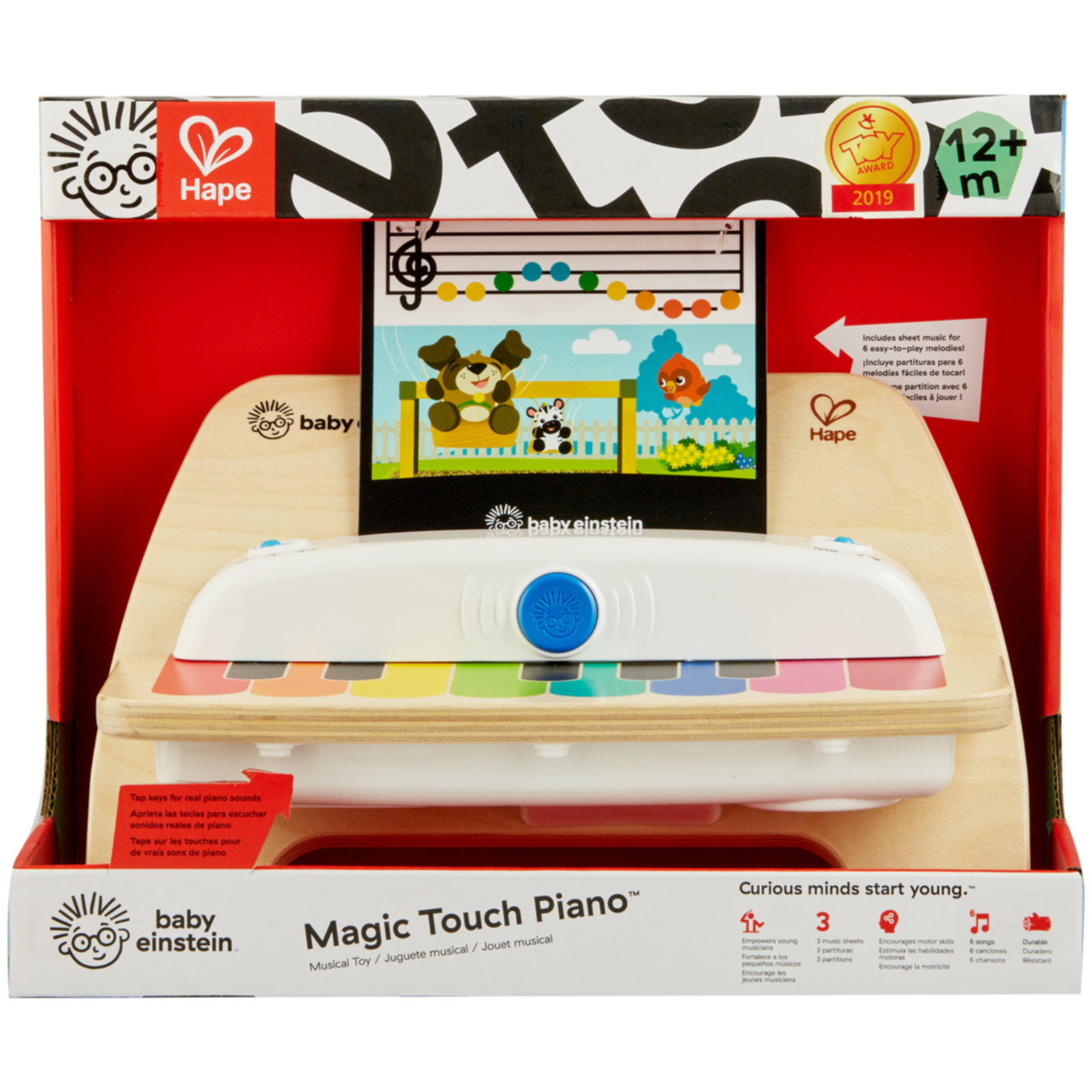 Hape Magic Touch Piano FSC 12+ Monate