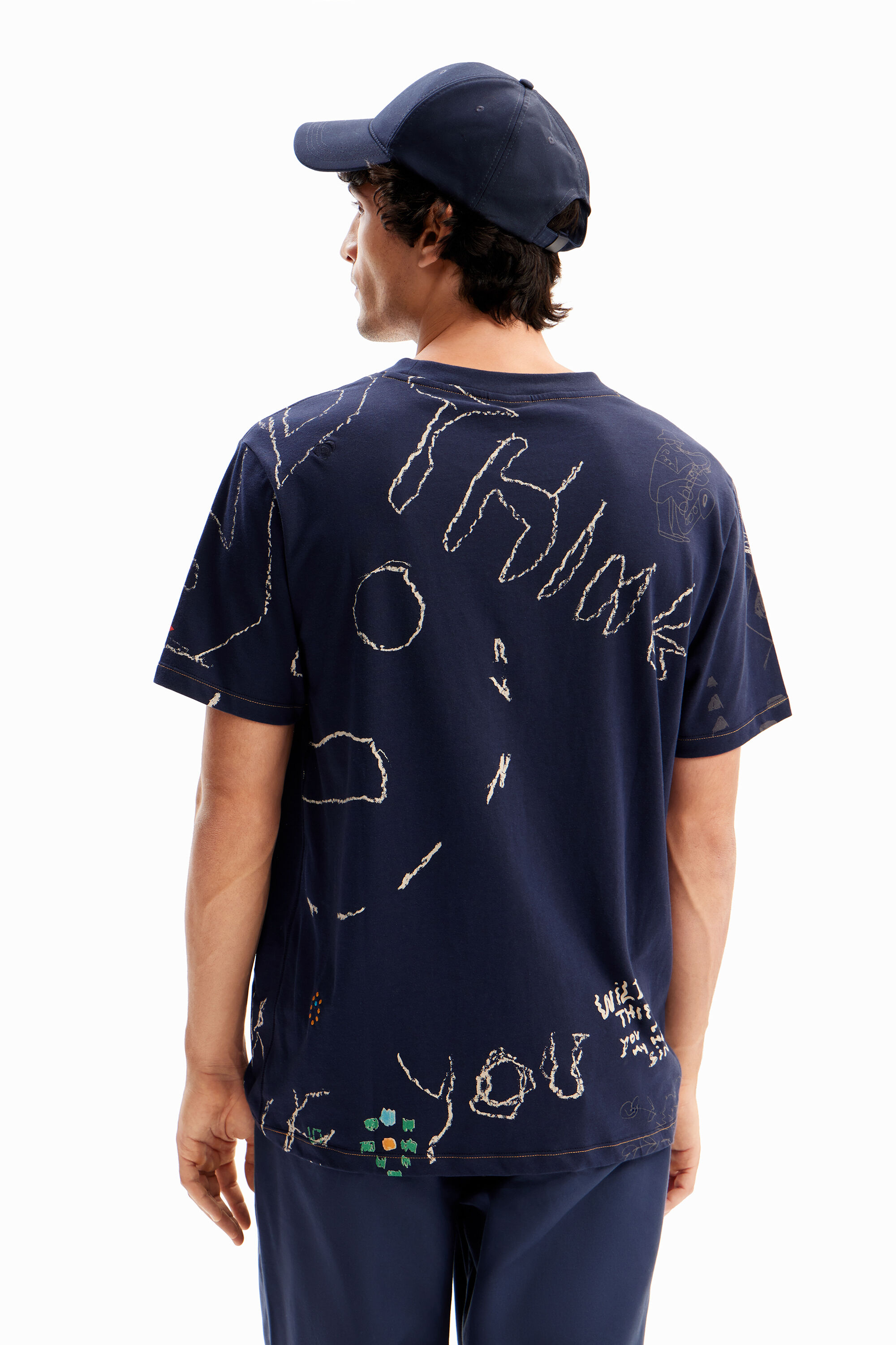 Ilustrações de setas em camisetas