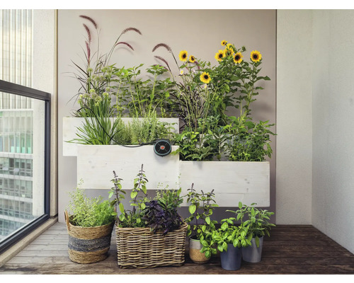 GARDENA aquaBloom Solar Bewateringsset (voor maximaal 20 planten)