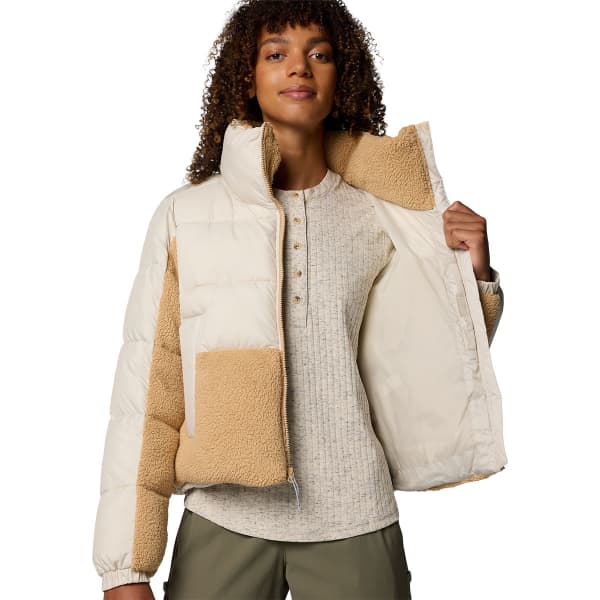 Veste COLUMBIA LEADBETTER POINT II SHERPA HYBRID JACKET W DARK STONE/CANOE