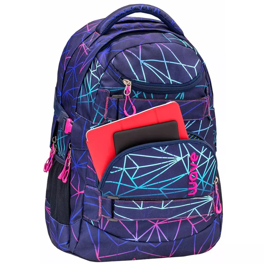 WAVE Rucksack Infinity Stripes Purple
