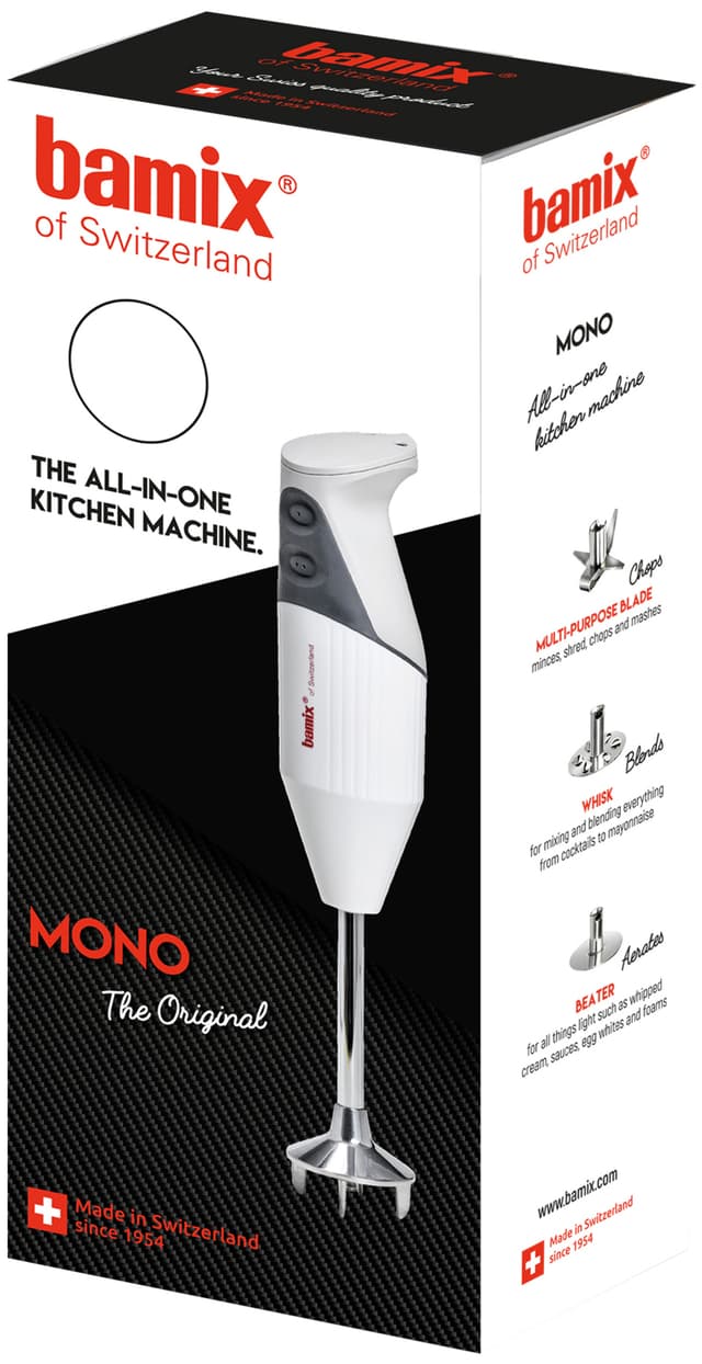 Bamix Mono 200W stavblender 26546 (rød)