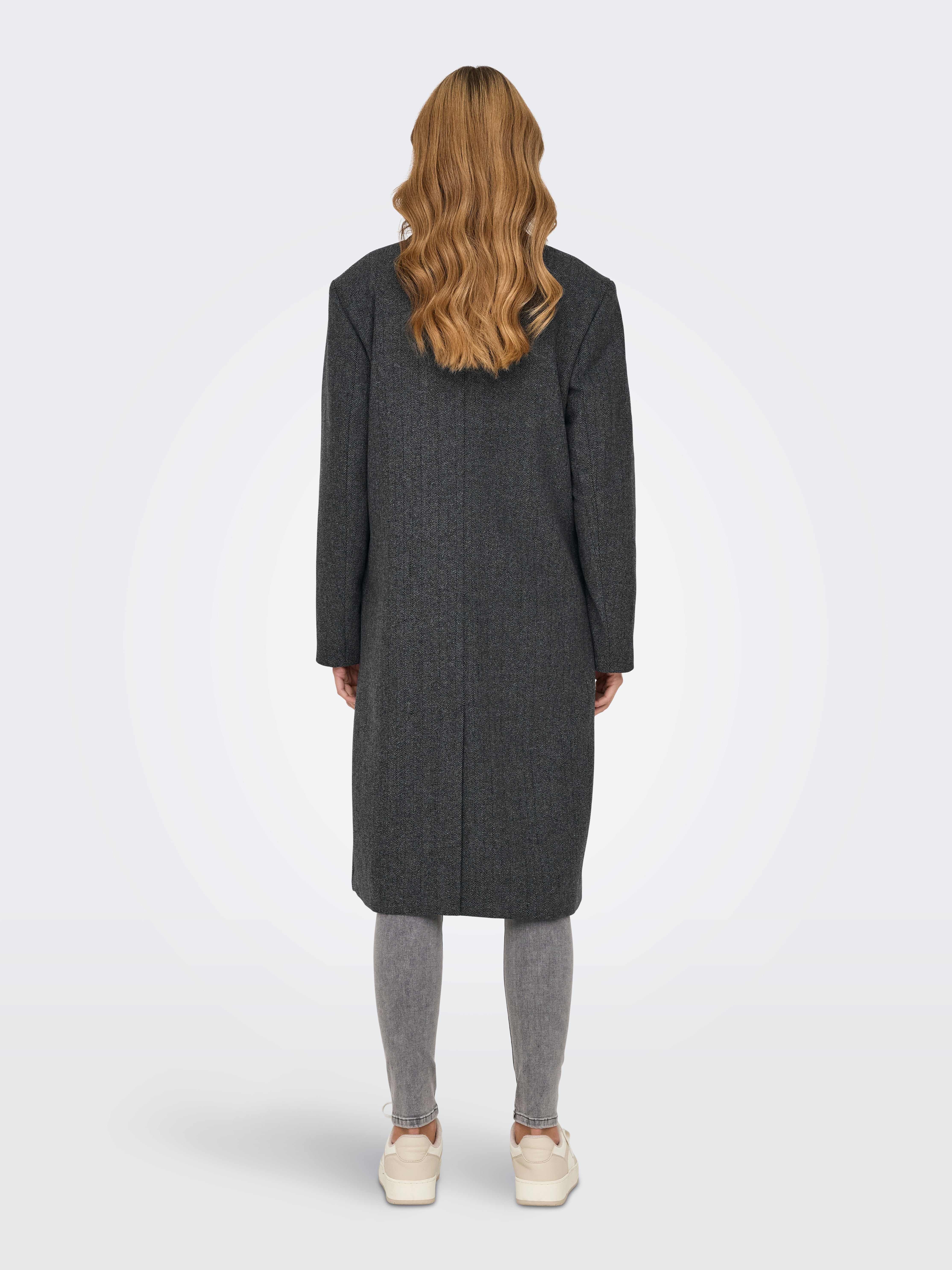 ONLWILLA Mantel Dark Grey Melange